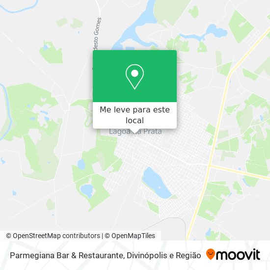 Parmegiana Bar & Restaurante mapa