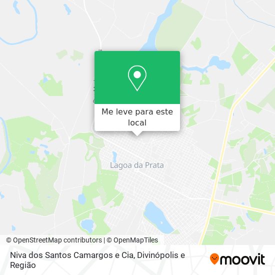 Niva dos Santos Camargos e Cia mapa