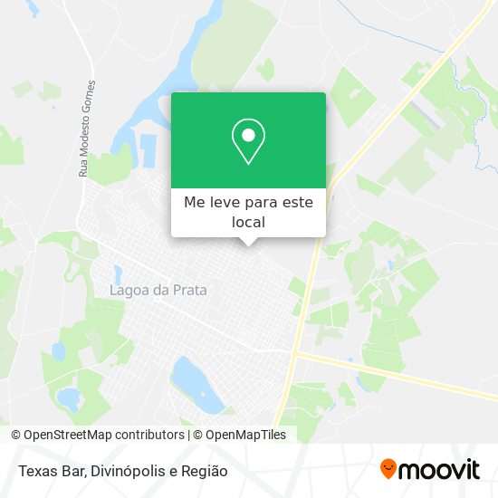 Texas Bar mapa