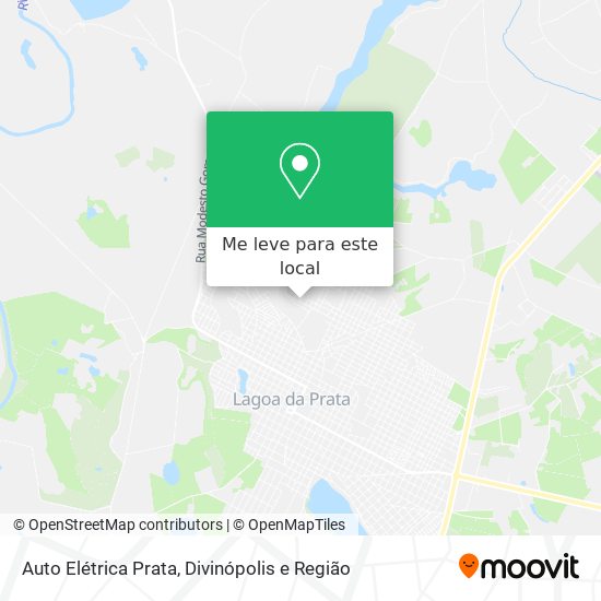 Auto Elétrica Prata mapa