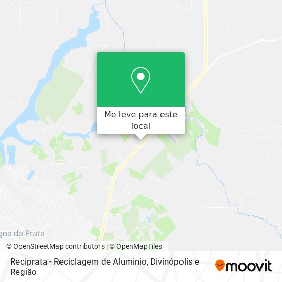 Reciprata - Reciclagem de Aluminio mapa