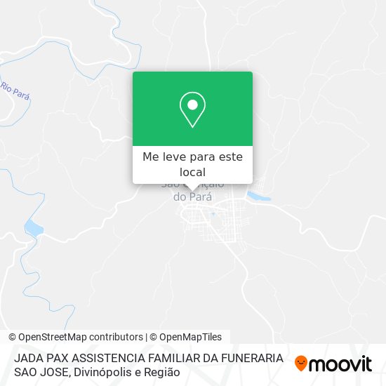JADA PAX ASSISTENCIA FAMILIAR DA FUNERARIA SAO JOSE mapa