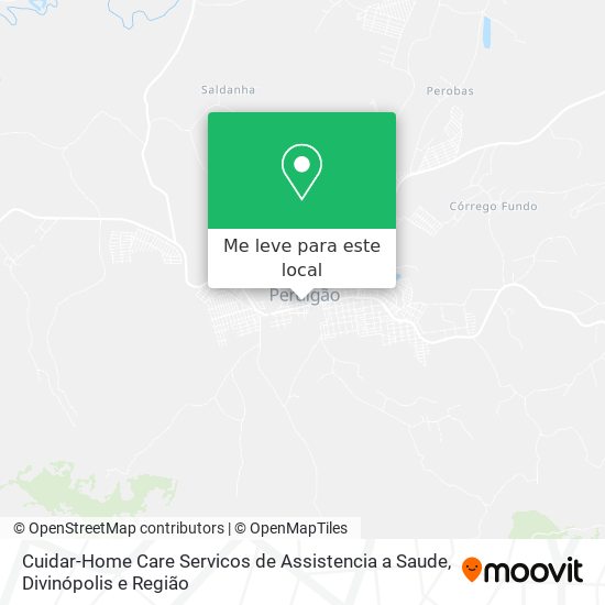 Cuidar-Home Care Servicos de Assistencia a Saude mapa