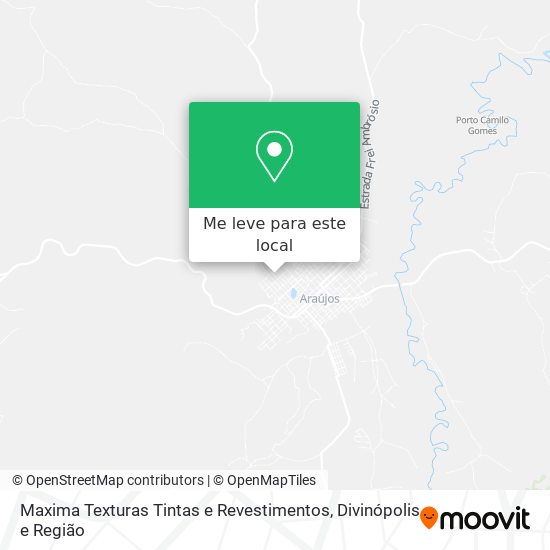 Maxima Texturas Tintas e Revestimentos mapa