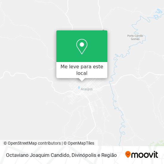 Octaviano Joaquim Candido mapa