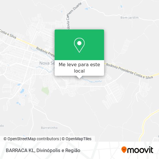 BARRACA KL mapa