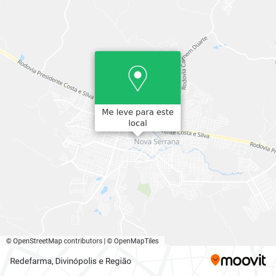 Redefarma mapa