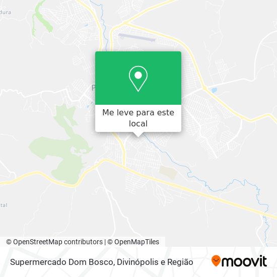 Supermercado Dom Bosco mapa