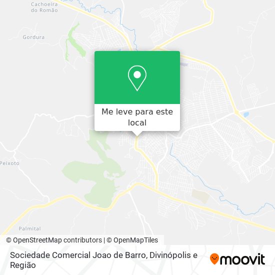 Sociedade Comercial Joao de Barro mapa