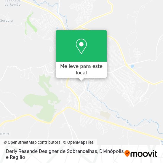Derly Resende Designer de Sobrancelhas mapa