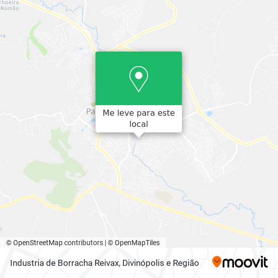 Industria de Borracha Reivax mapa