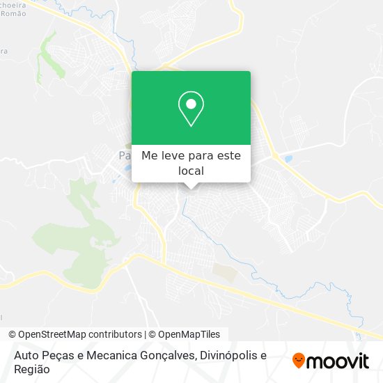 Auto Peças e Mecanica Gonçalves mapa