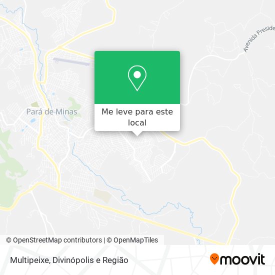 Multipeixe mapa