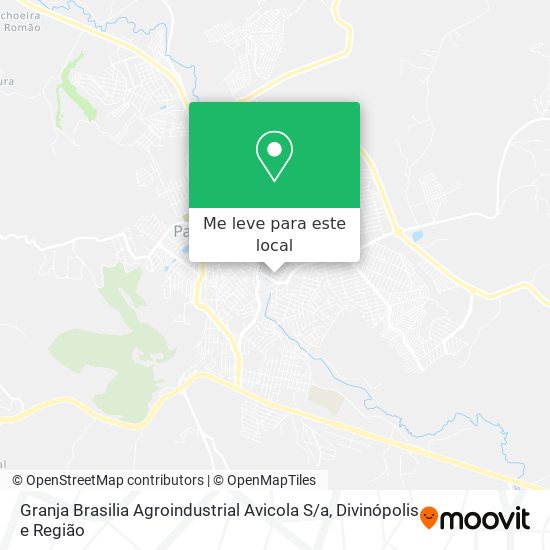 Granja Brasilia Agroindustrial Avicola S / a mapa