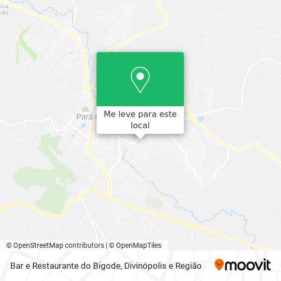 Bar e Restaurante do Bigode mapa