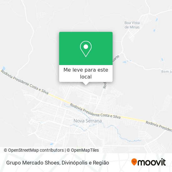 Grupo Mercado Shoes mapa