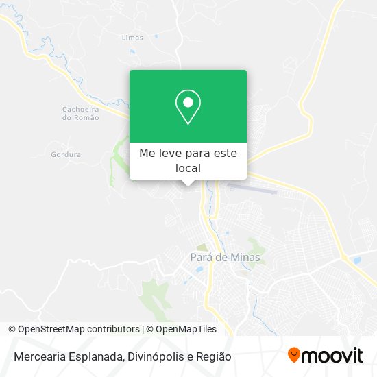 Mercearia Esplanada mapa
