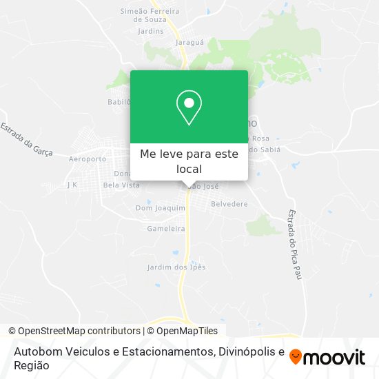 Autobom Veiculos e Estacionamentos mapa