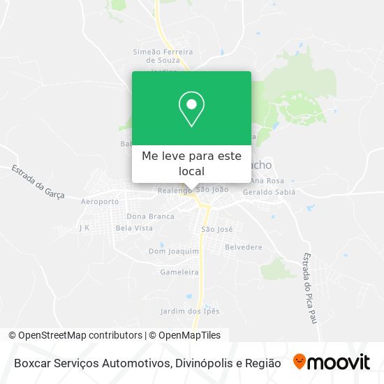 Boxcar Serviços Automotivos mapa