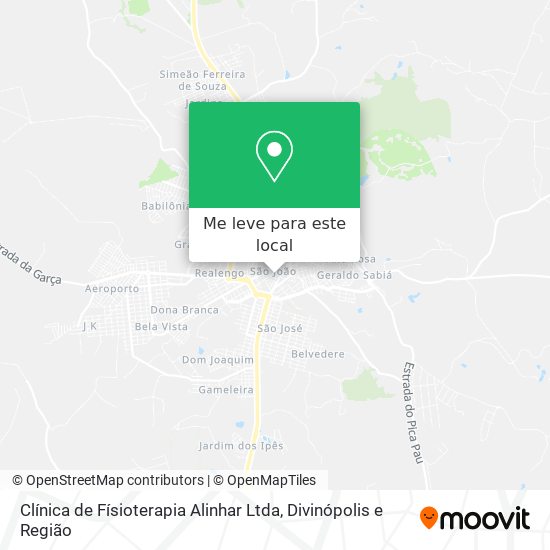 Clínica de Físioterapia Alinhar Ltda mapa