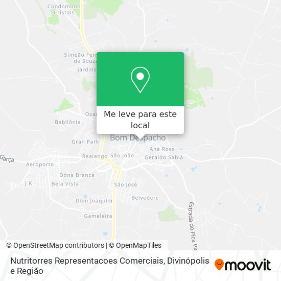 Nutritorres Representacoes Comerciais mapa