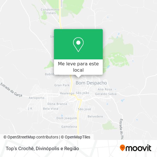 Top's Crochê mapa