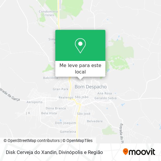 Disk Cerveja do Xandin mapa
