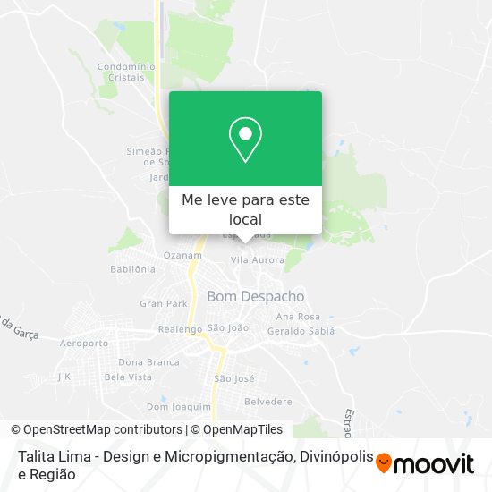 Talita Lima - Design e Micropigmentação mapa