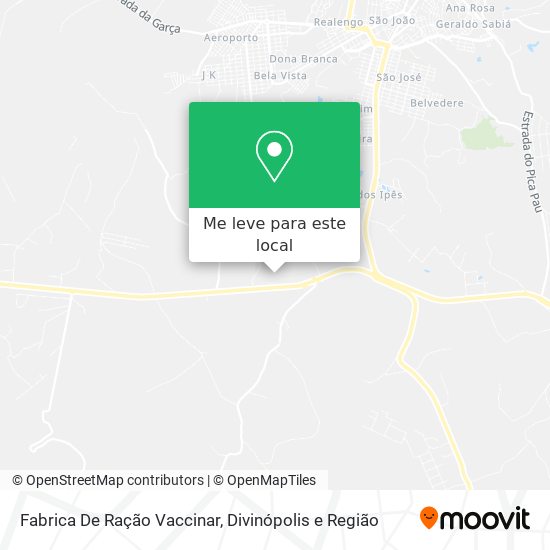 Fabrica De Ração Vaccinar mapa