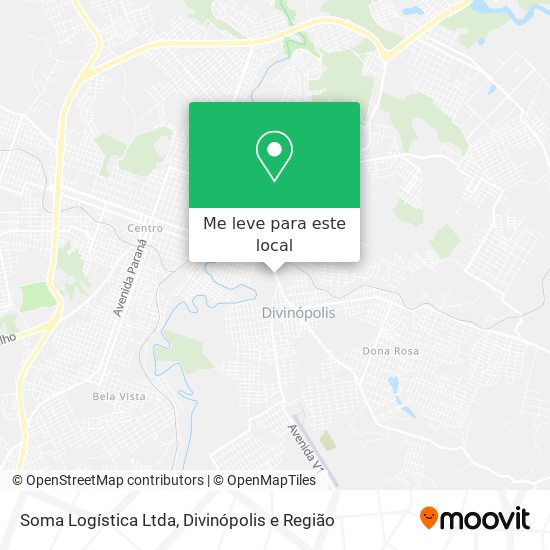 Soma Logística Ltda mapa