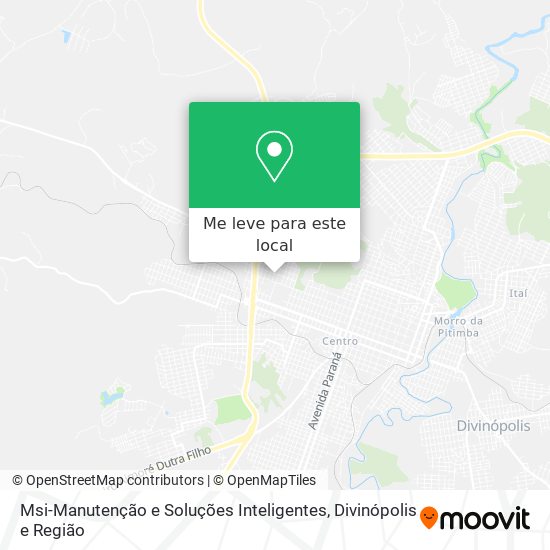 Msi-Manutenção e Soluções Inteligentes mapa