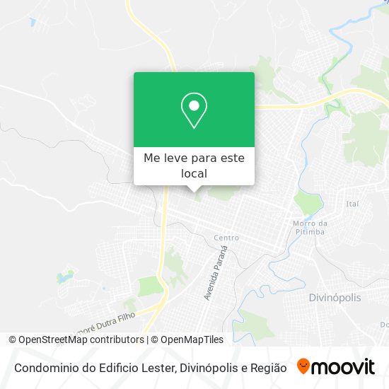 Condominio do Edificio Lester mapa