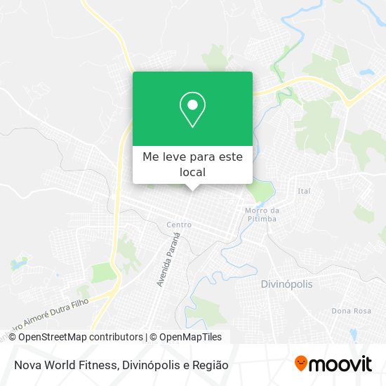 Nova World Fitness mapa