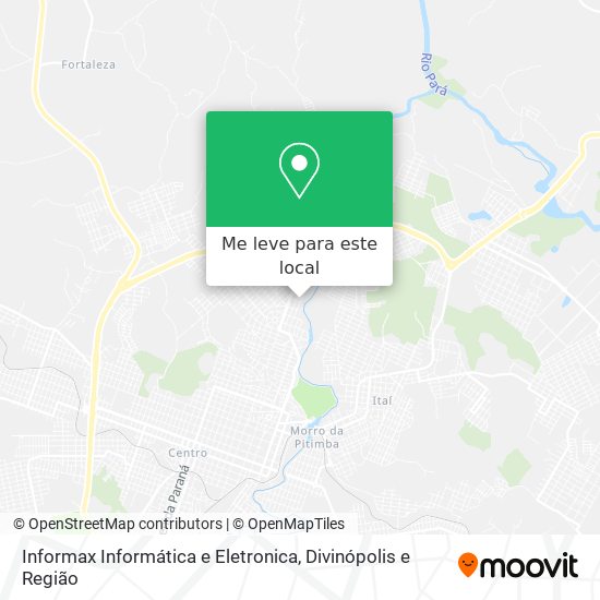 Informax Informática e Eletronica mapa