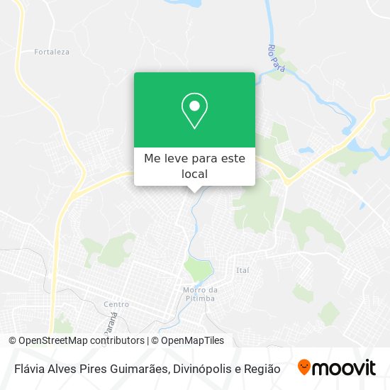 Flávia Alves Pires Guimarães mapa
