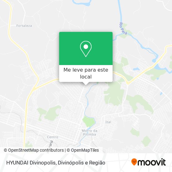 HYUNDAI Divinopolis mapa