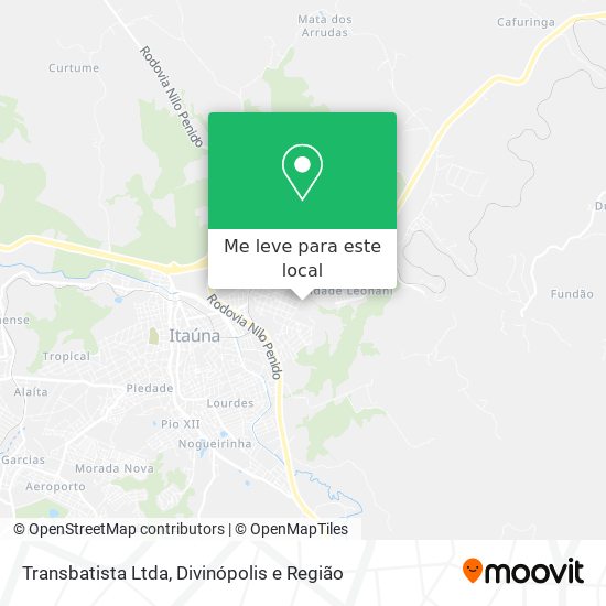 Transbatista Ltda mapa