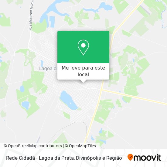Rede Cidadã - Lagoa da Prata mapa