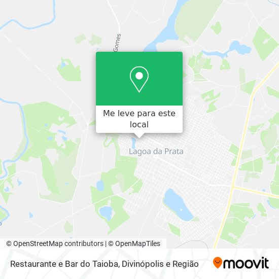 Restaurante e Bar do Taioba mapa