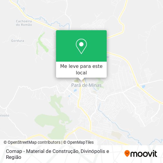 Comap - Material de Construção mapa