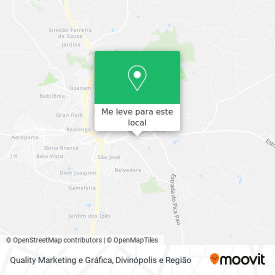Quality Marketing e Gráfica mapa