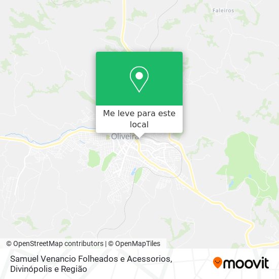 Samuel Venancio Folheados e Acessorios mapa