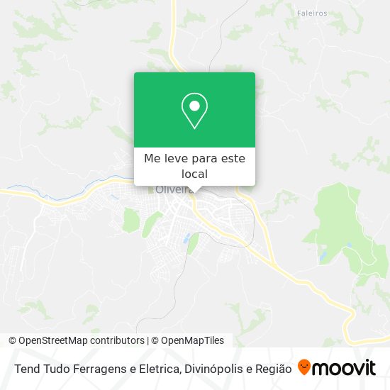 Tend Tudo Ferragens e Eletrica mapa