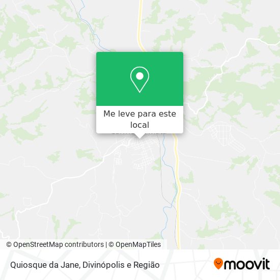 Quiosque da Jane mapa
