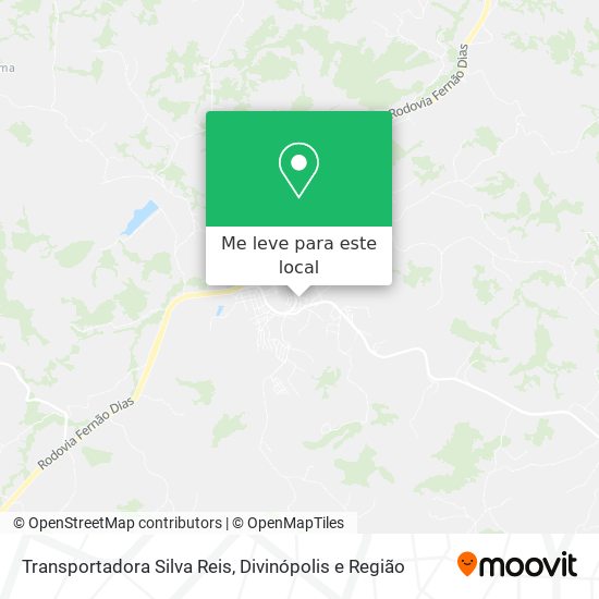 Transportadora Silva Reis mapa
