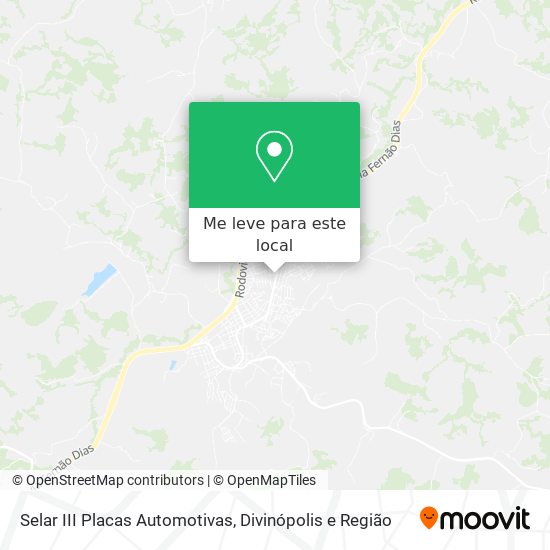 Selar III Placas Automotivas mapa