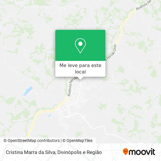 Cristina Marra da Silva mapa