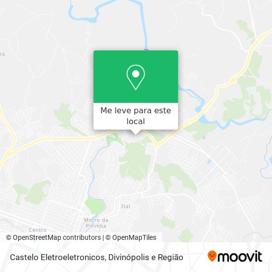 Castelo Eletroeletronicos mapa