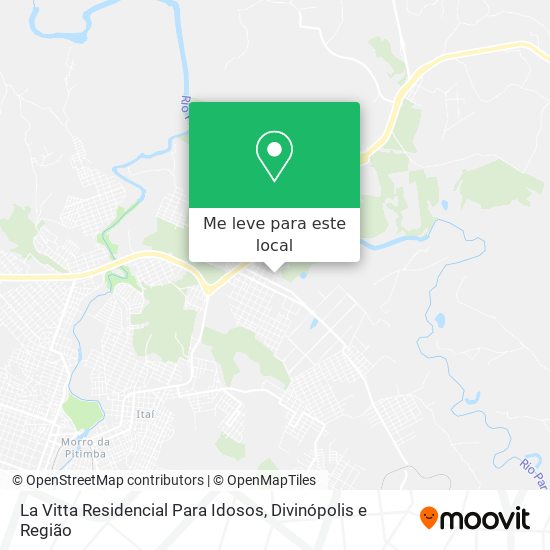 La Vitta Residencial Para Idosos mapa