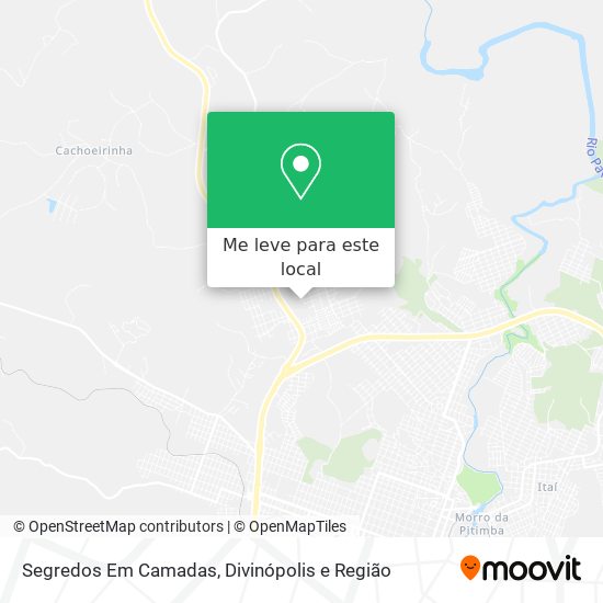 Segredos Em Camadas mapa